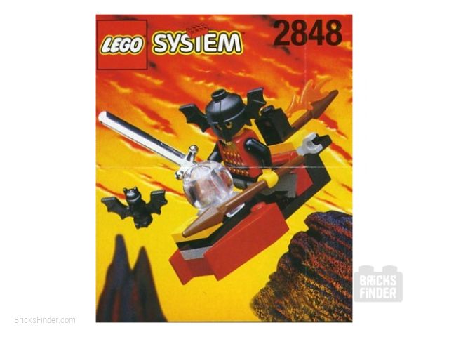 LEGO 2848 Fright Knights Flying Machine Box