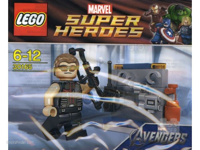 LEGO 30165 Hawkeye with equipment (Polybag) Box