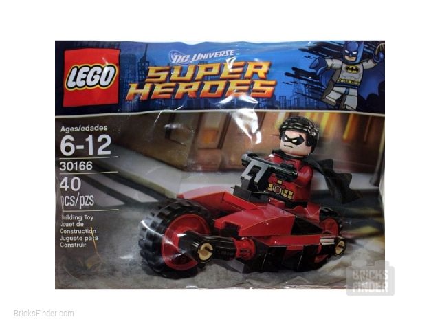 LEGO 30166 Robin and Redbird Cycle (Polybag) Box