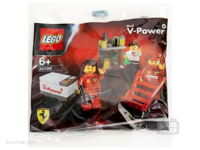 LEGO 30196 Shell F1 Team (Polybag) Box