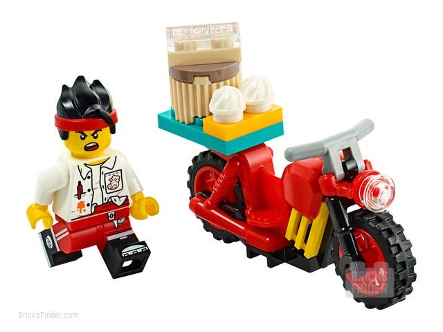 LEGO 30341 Monkie Kid's Delivery Bike (Polybag) Image 1