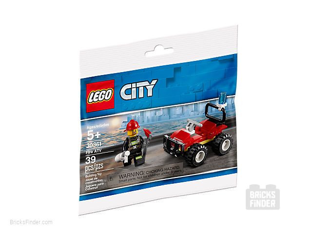 LEGO 30361 Fire ATV (Polybag) Box