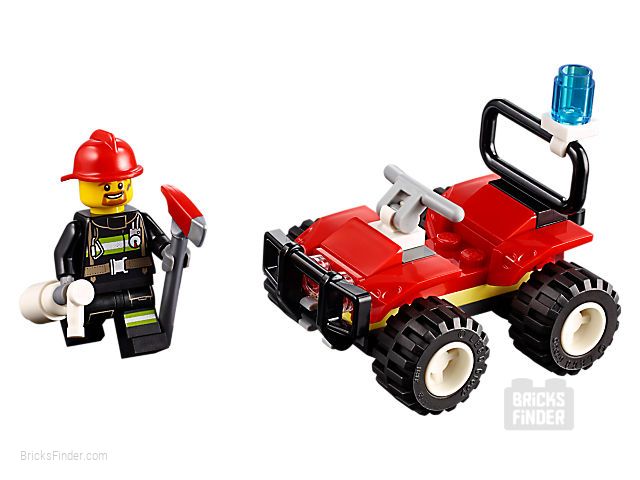 LEGO 30361 Fire ATV (Polybag) Image 1
