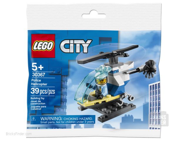 LEGO 30367 Police Helicopter (Polybag) Box