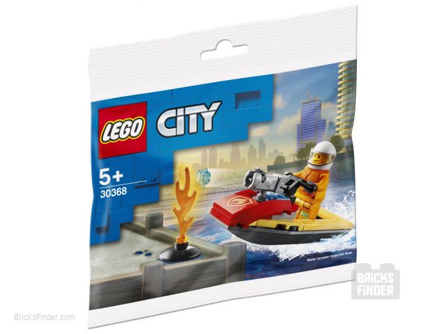 LEGO 30368 Fire Rescue Water Scooter (Polybag) Box