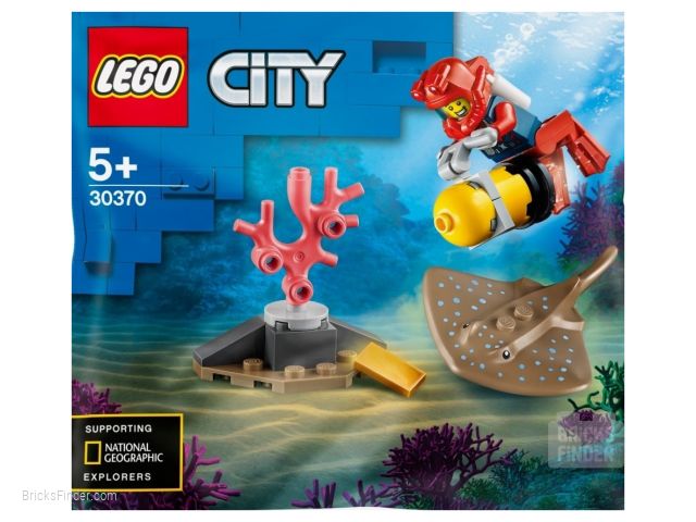 LEGO 30370 Diver (Polybag) Box