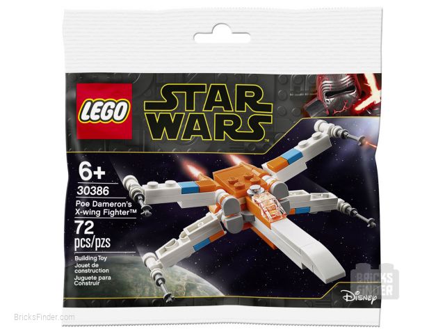 LEGO 30386 Poe Dameron's X-wing Fighter (Polybag) Box