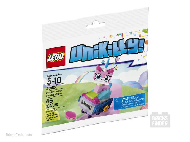 LEGO 30406 Unikitty Roller Coaster Wagon (Polybag) Box