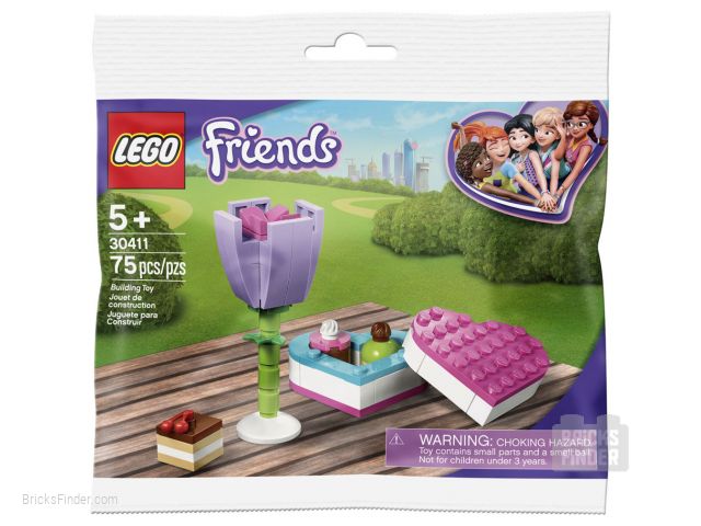 LEGO 30411 Chocolate Box & Flower (Polybag) Box