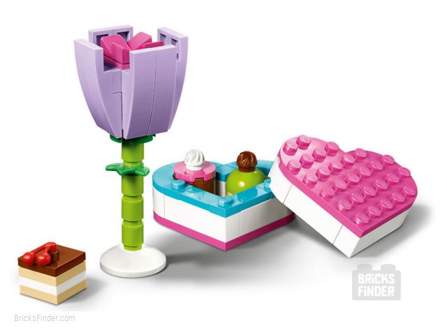 LEGO 30411 Chocolate Box & Flower (Polybag) Image 2