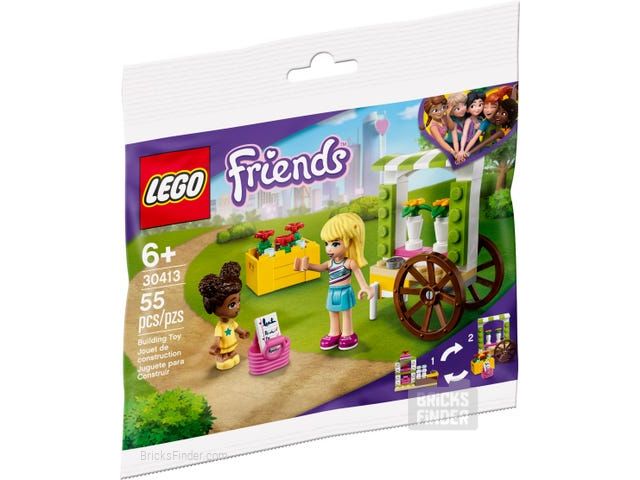 LEGO 30413 Flower Cart (Polybag) Box