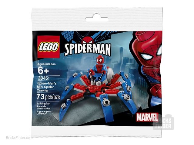 LEGO 30451 Spider-Man's Mini Spider Crawler (Polybag) Box