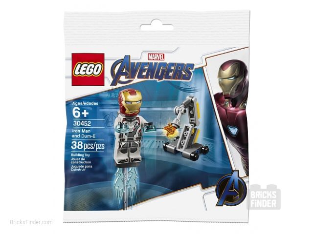 LEGO 30452 Iron Man and Dum-E (Polybag) Box