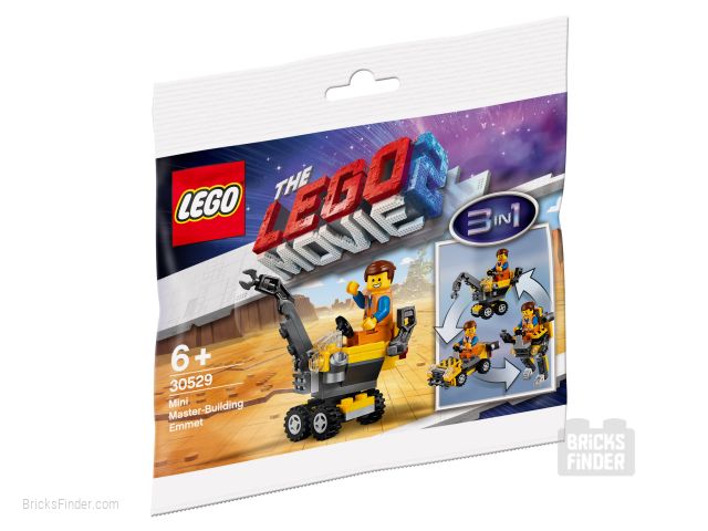 LEGO 30529 Mini Master-Building Emmet (Polybag) Box