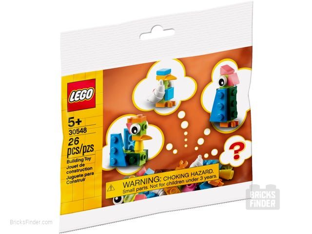 LEGO 30548 Build Your Own Birds - Make it Yours (Polybag) Box