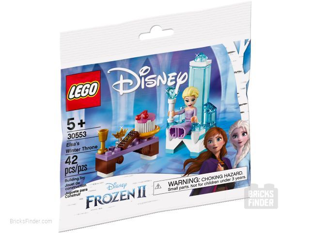 LEGO 30553 Elsa's Winter Throne (Polybag) Box