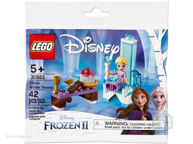LEGO 30553 Elsa's Winter Throne (Polybag) Image 2