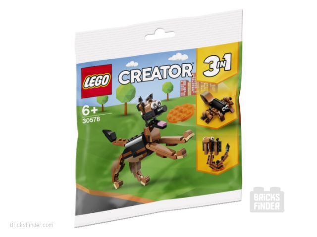 LEGO 30578 German Shepherd (Polybag) Box