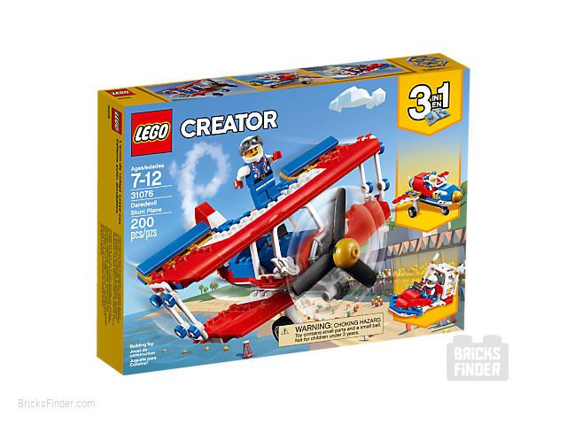 LEGO 31076 Daredevil Stunt Plane Box