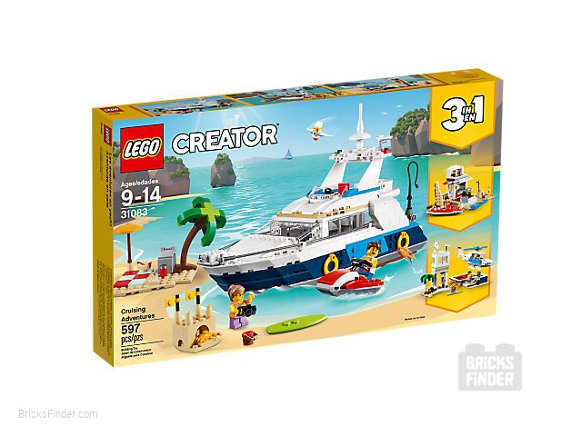 LEGO 31083 Cruising Adventures Box