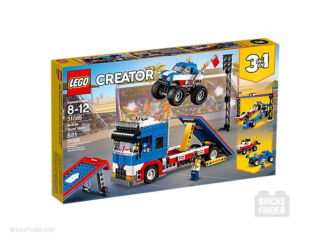 LEGO 31085 Mobile Stunt Show Box