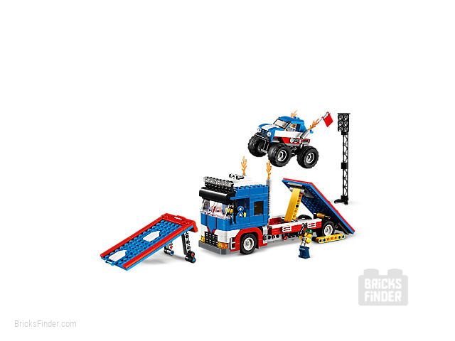 LEGO 31085 Mobile Stunt Show Image 2