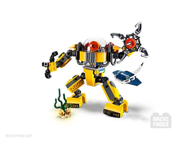 LEGO 31090 Underwater Robot Image 2