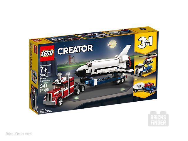 LEGO 31091 Shuttle Transporter Box