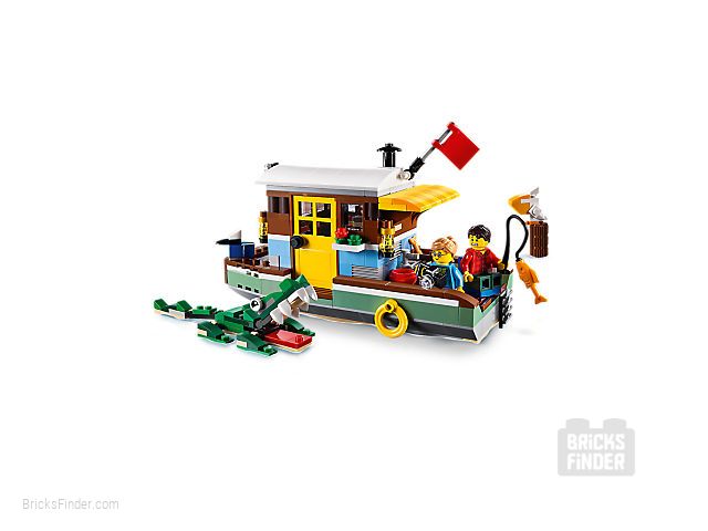 LEGO 31093 Riverside Houseboat Image 2