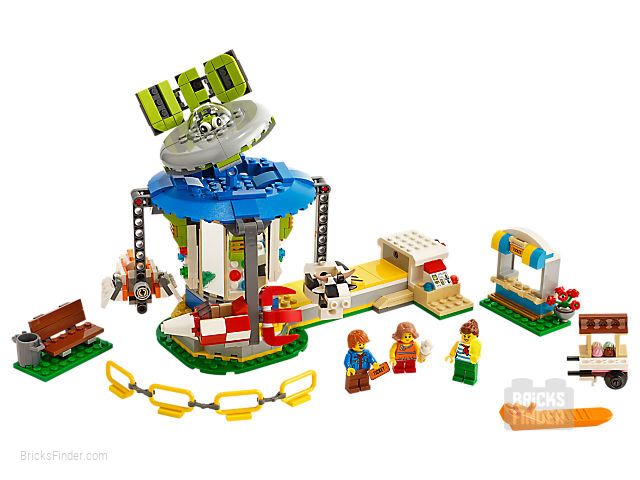 LEGO 31095 Fairground Carousel Image 1