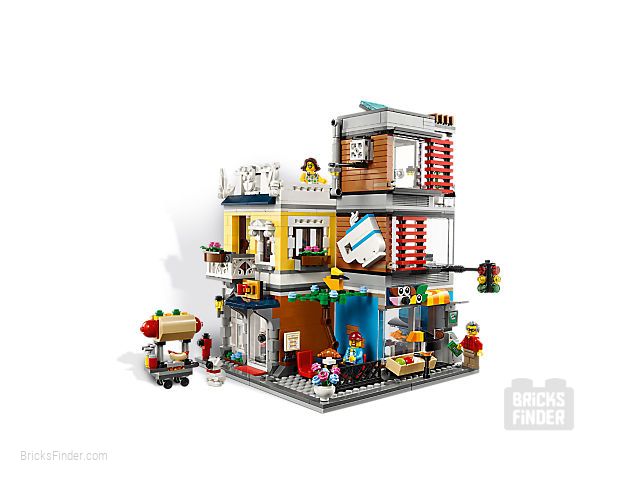 LEGO 31097 Townhouse Pet Shop & Cafe Image 2