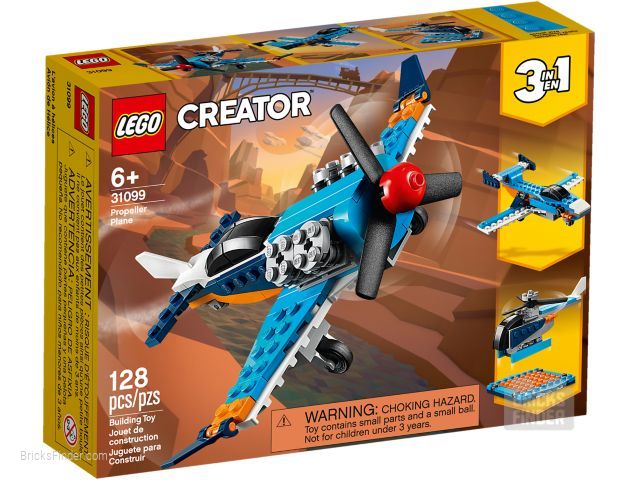 LEGO 31099 Propeller Plane Box