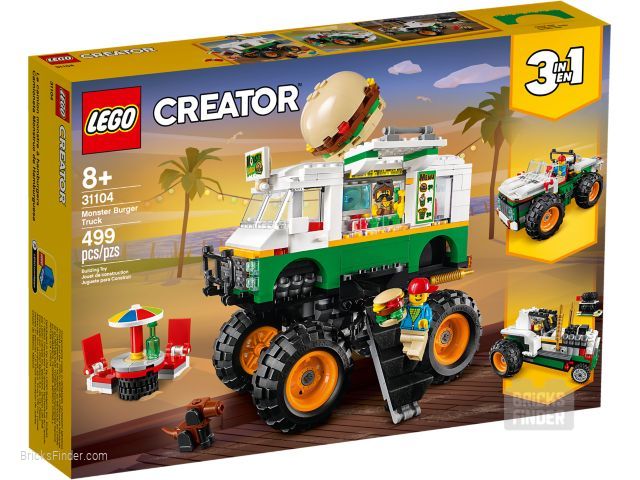 LEGO 31104 Monster Burger Truck Box