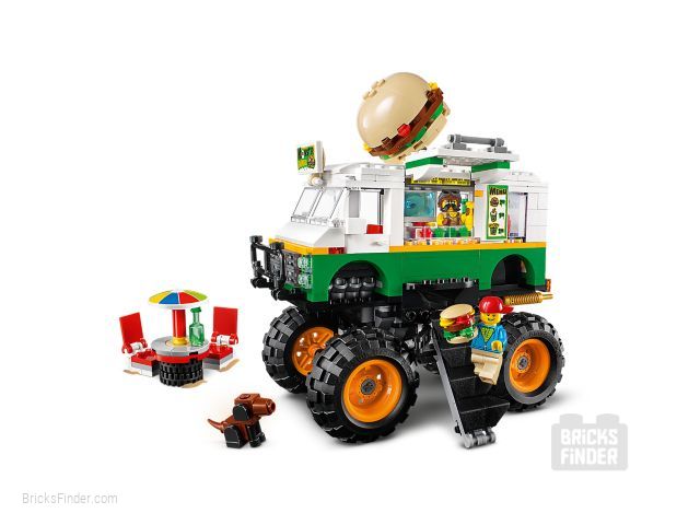 LEGO 31104 Monster Burger Truck Image 2