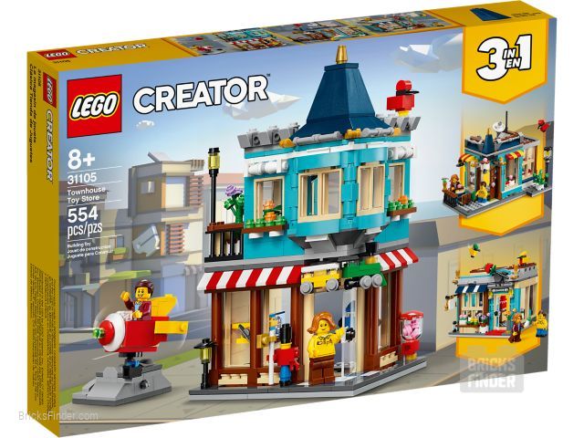 LEGO 31105 Townhouse Toy Store Box