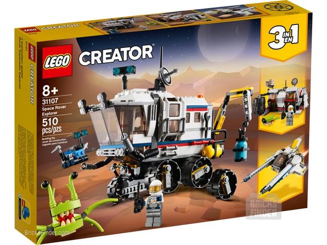 LEGO 31107 Space Rover Explorer Box