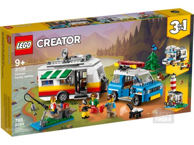 LEGO 31108 Caravan Family Holiday Box