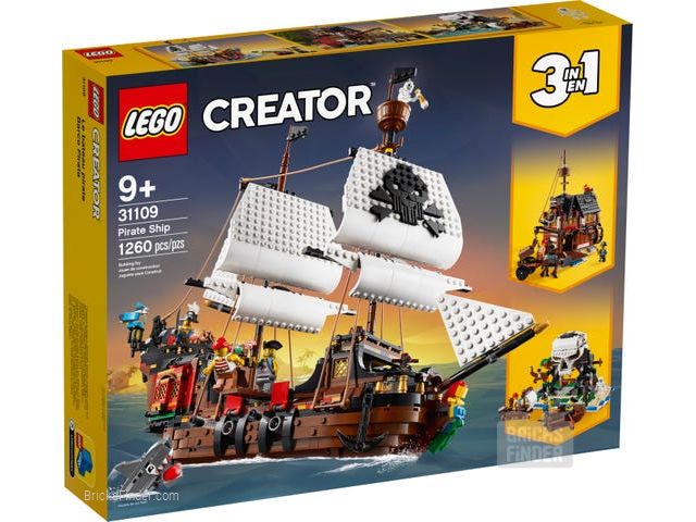 LEGO 31109 Pirate Ship Box