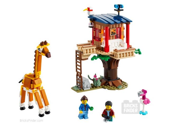 LEGO 31116 Safari Wildlife Tree House Image 1