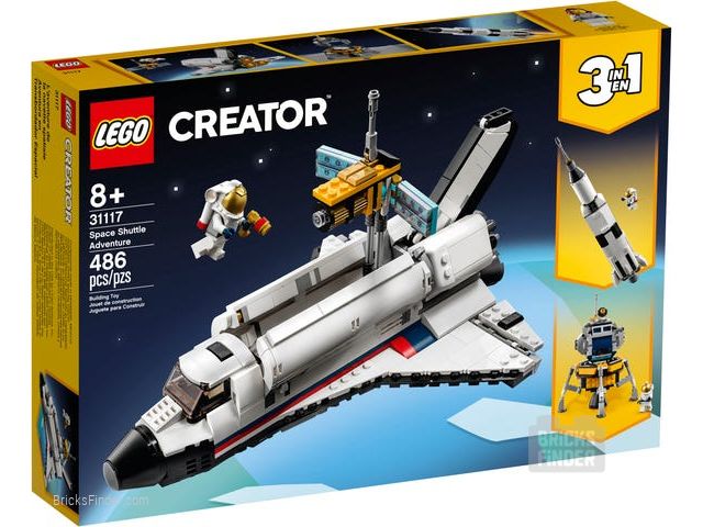 LEGO 31117 Space Shuttle Adventure Box