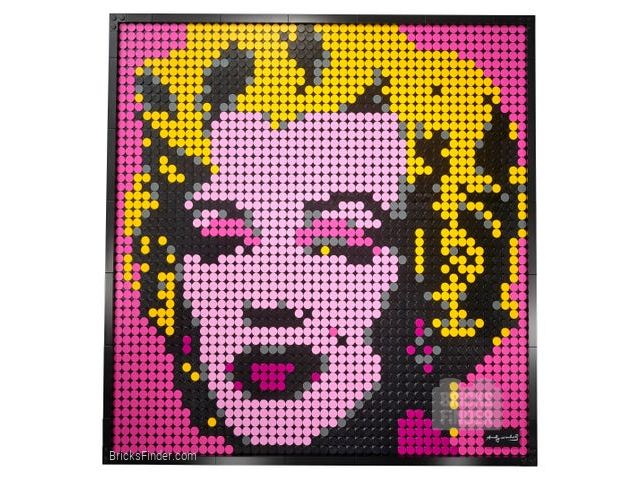 LEGO 31197 Andy Warhol's Marilyn Monroe Image 2