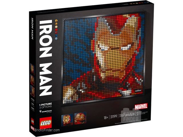LEGO 31199 Marvel Studios Iron Man Box