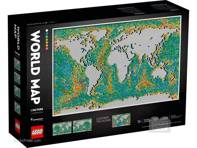 LEGO 31203 World Map Box