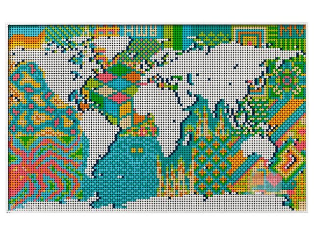 LEGO 31203 World Map Image 2