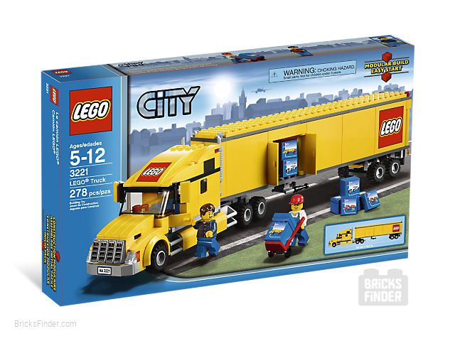 LEGO 3221 LEGO City Truck Box