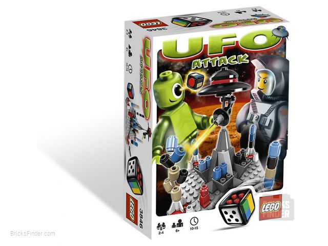 LEGO 3846 UFO Attack Box