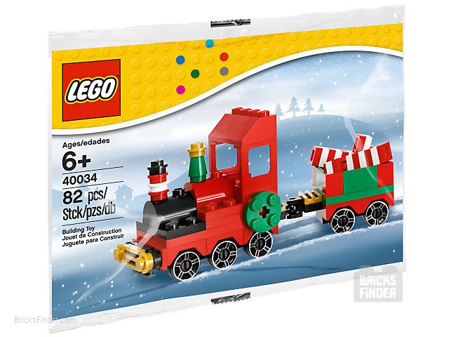 LEGO 40034 Christmas Train (Polybag) Box