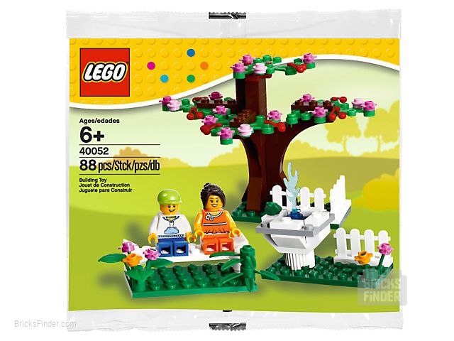 LEGO 40052 Springtime Scene (Polybag) Box