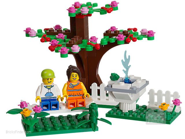 LEGO 40052 Springtime Scene (Polybag) Image 1