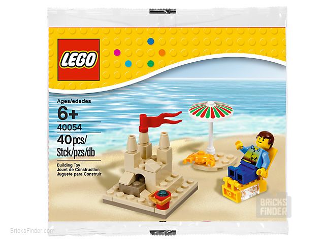 LEGO 40054 Summer Scene (Polybag) Box